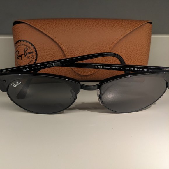 Ray-Ban Club master Oval Sunglasses RB3946 - Picture 1 of 6